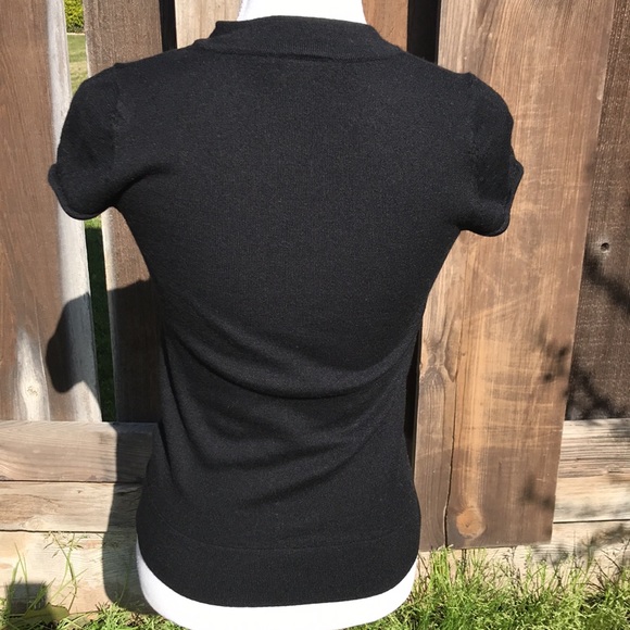 👉Sold👈Anthropologie Ett:Twa Laval Tie Neck Sweater - Picture 6 of 10